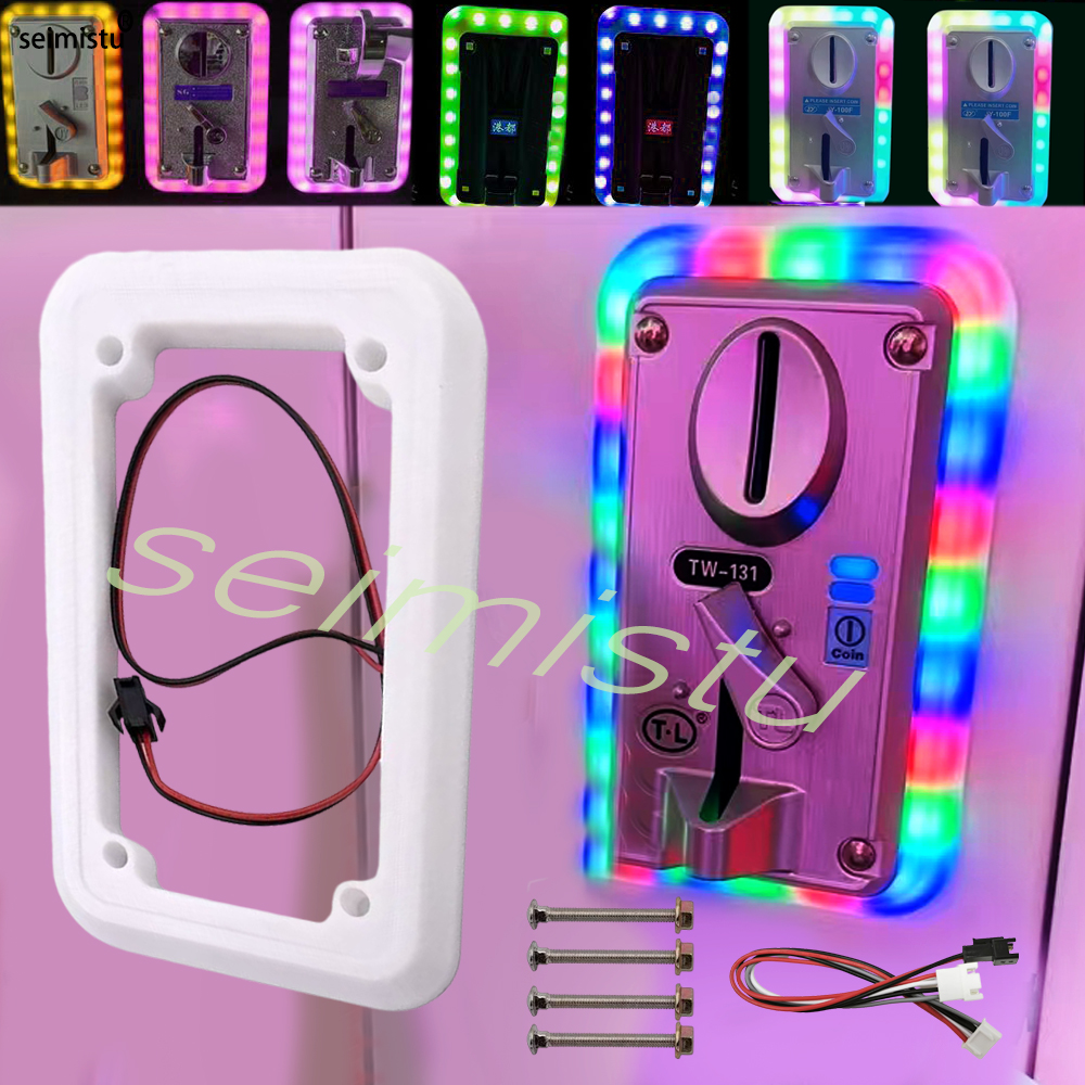 Arcade And Vending - Coin acceptor LED Colorful LED Frame