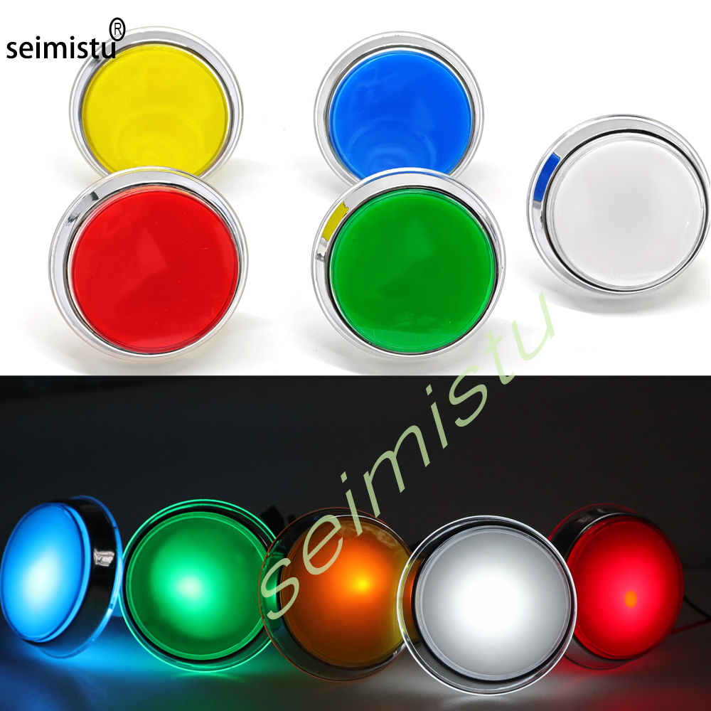 60mm Chrome 12V Flat Arcade LE - огляд і ціна Arcade And Vending