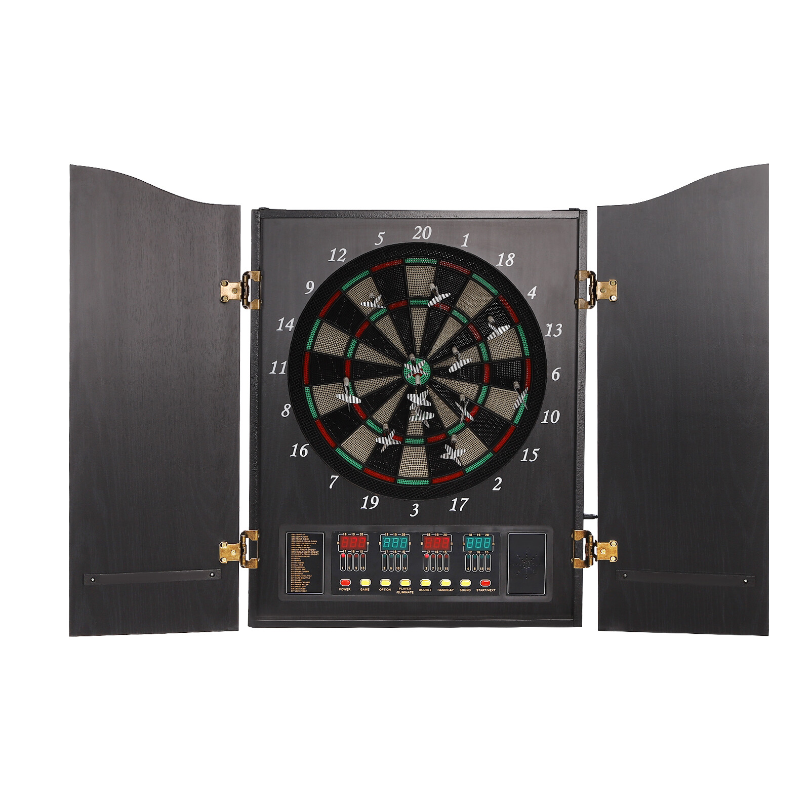Modern Black Dartboard Cabinet - огляд і ціна Electronic Dartboard Cabinet