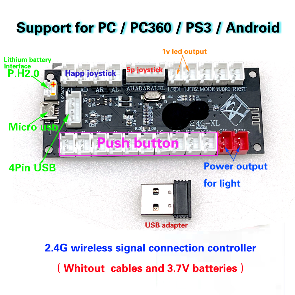 Copy Sanwa Arcade Game Joystic - огляд і ціна Arcade Button Pcb