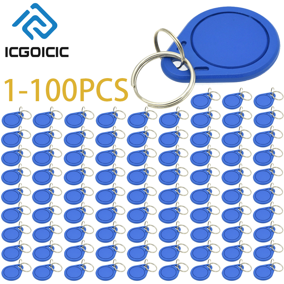 1-100pcs 13.56MHz RFID IC Key  - огляд і ціна Arduino Vending Machine Project