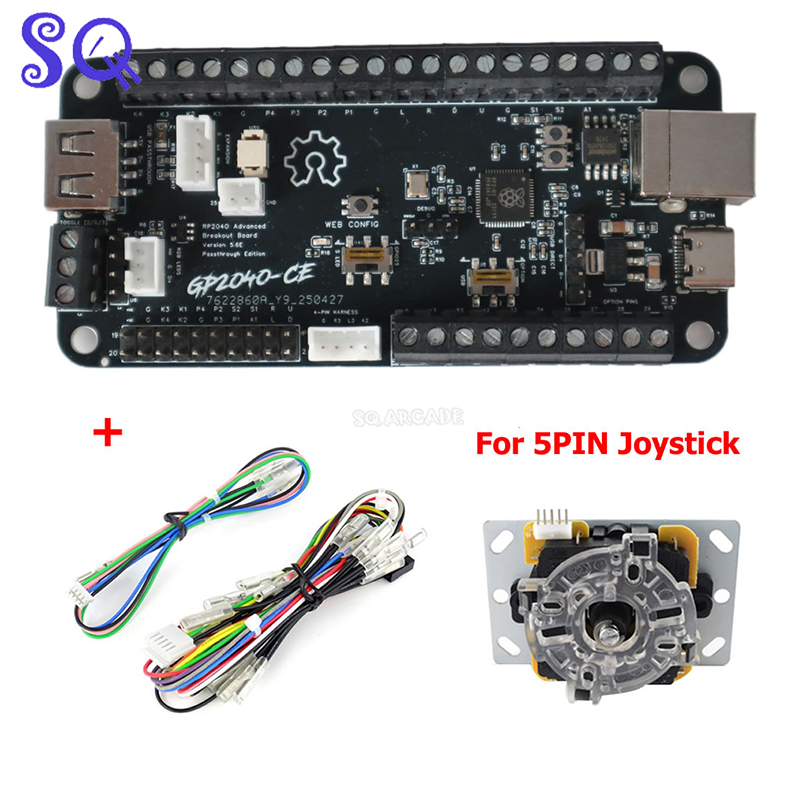 Advanced Breakout Board GP2040 - огляд і ціна Arcade Button Pcb