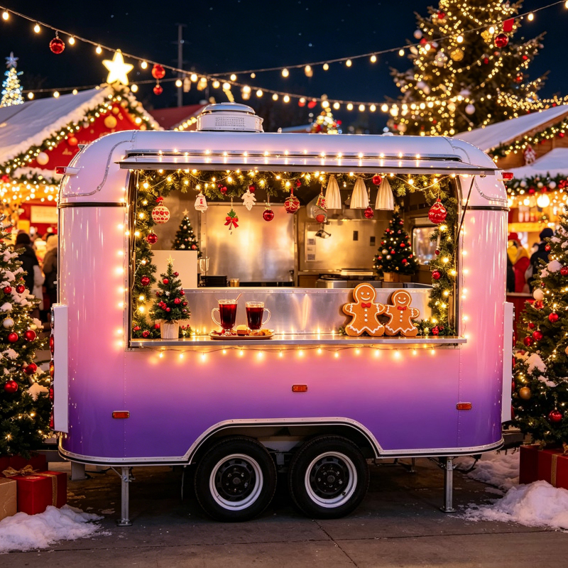 Hot Dog Food Trailer Concessio - огляд і ціна Hot Dog Vending Cart