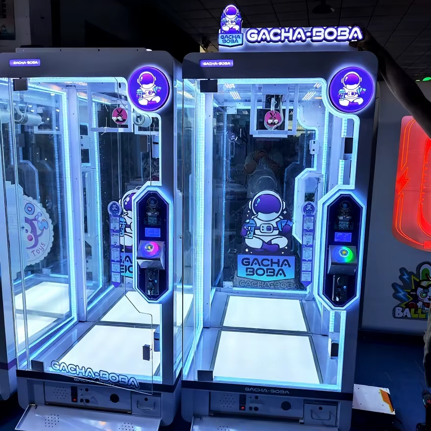 Big Toy Crane Cut the Rope Sci - огляд і ціна Arcade Toy Vending Machine