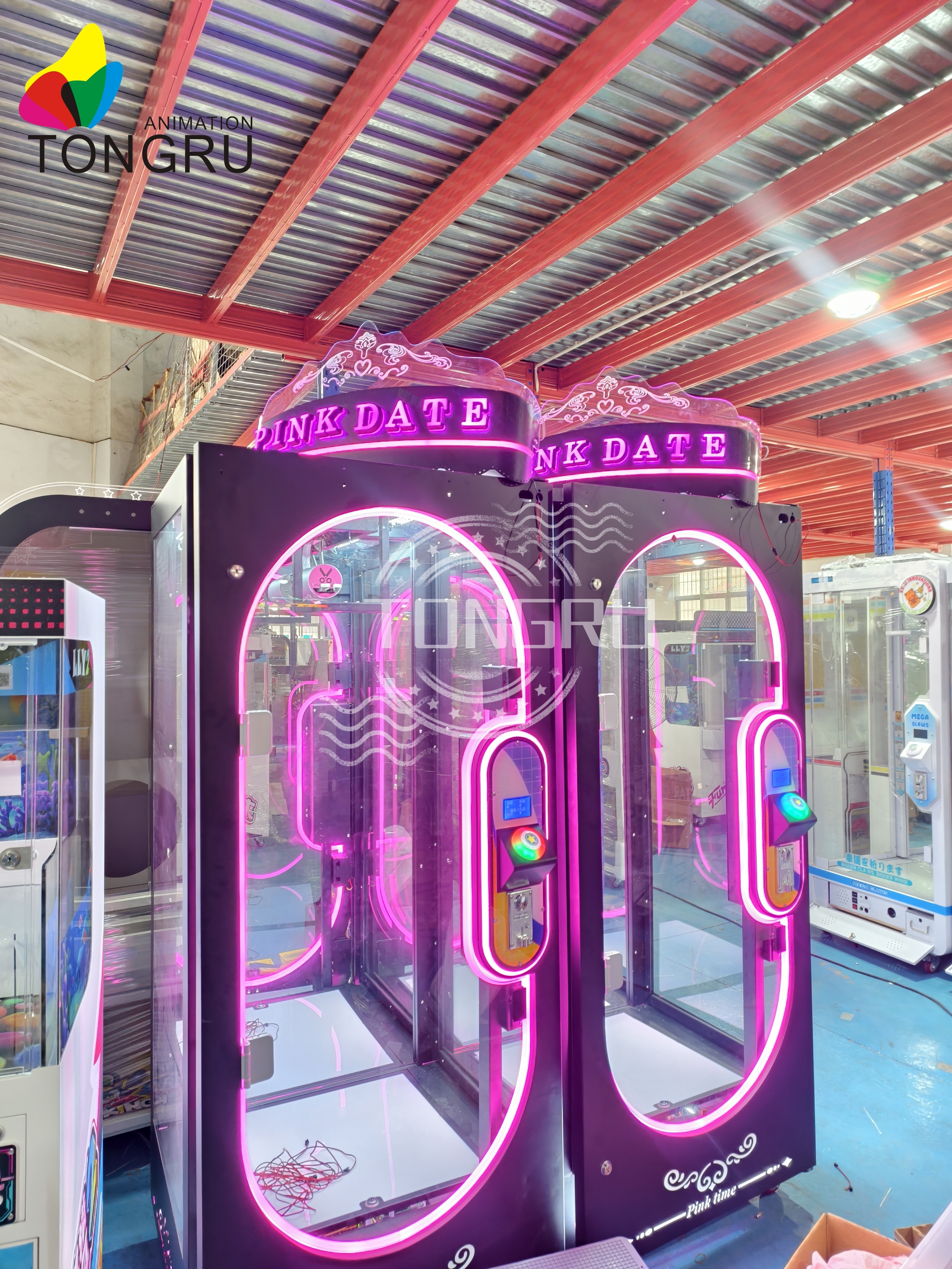 Big Toy Crane Cut the Rope Sci - огляд і ціна Arcade Toy Vending Machine