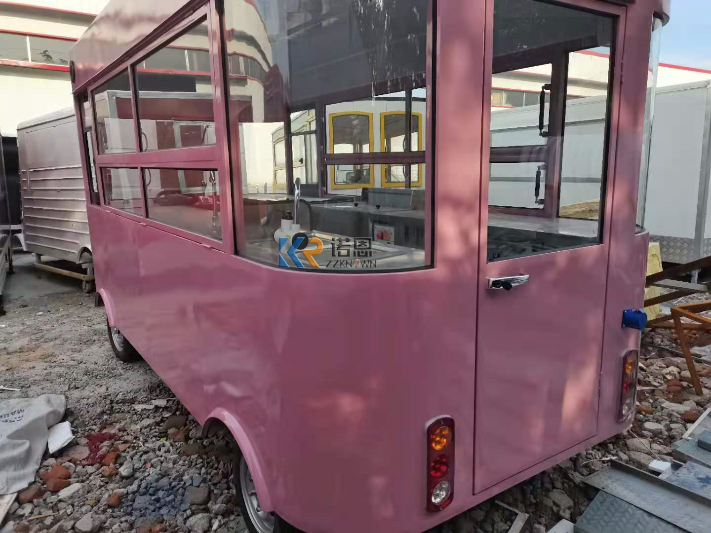 In Stock 4M Mobile Food Truck  - огляд і ціна Hot Dog Vending Cart