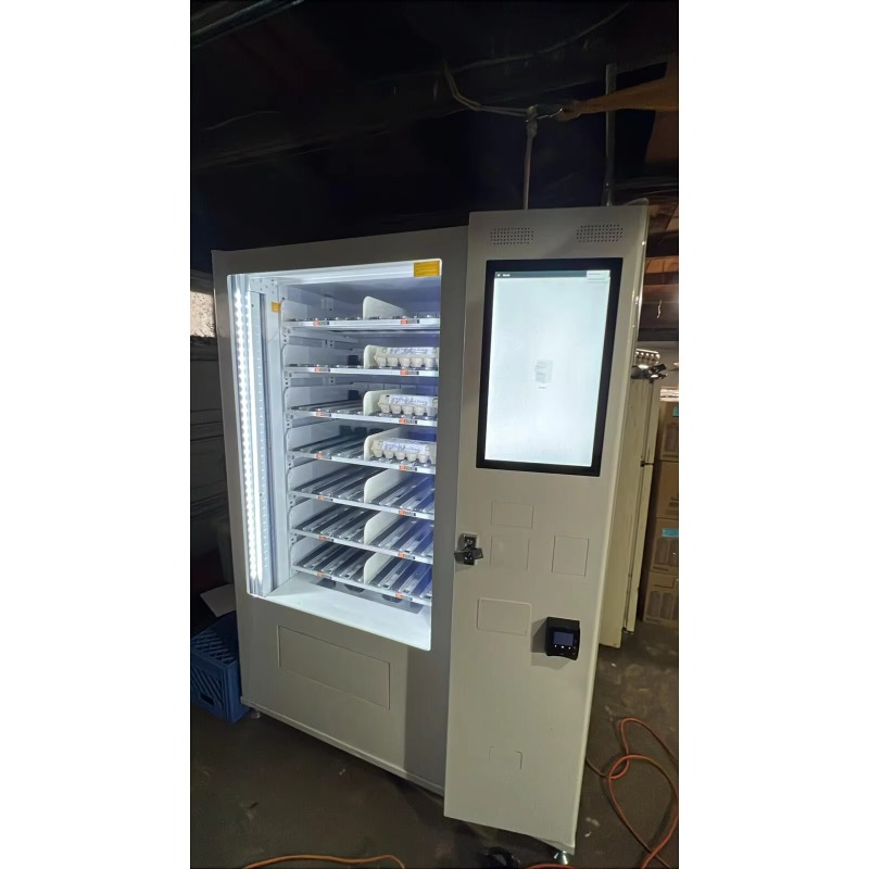 Automatic  Fresh Egg Dispenser - огляд і ціна Vending Machine Qr Code
