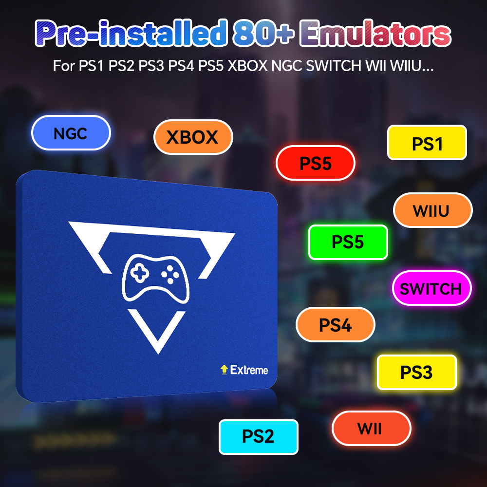 2TB Gaming Emulation Hard Driv - огляд і ціна Arcade X