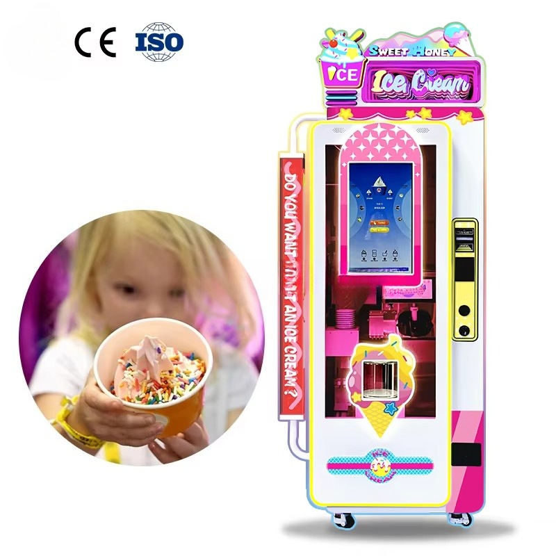 Fully Soft Ice Cream Machine C - огляд і ціна Commercial Vending Machine
