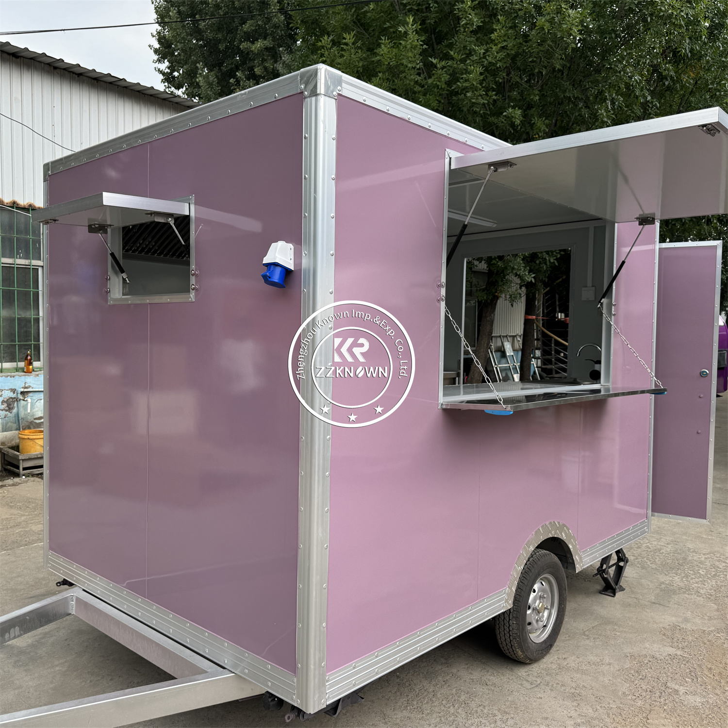 Mobile Fast Food Trailer Cart  - огляд і ціна Hot Dog Vending Cart