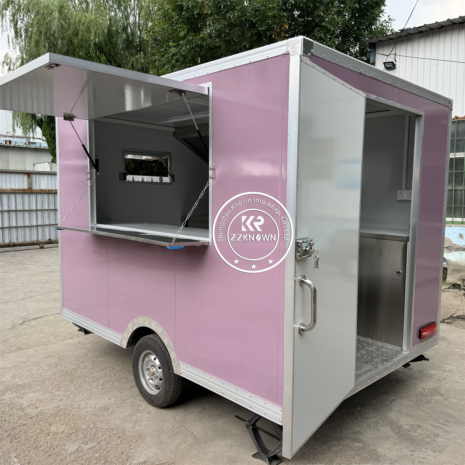 Mobile Fast Food Trailer Cart  - огляд і ціна Hot Dog Vending Cart