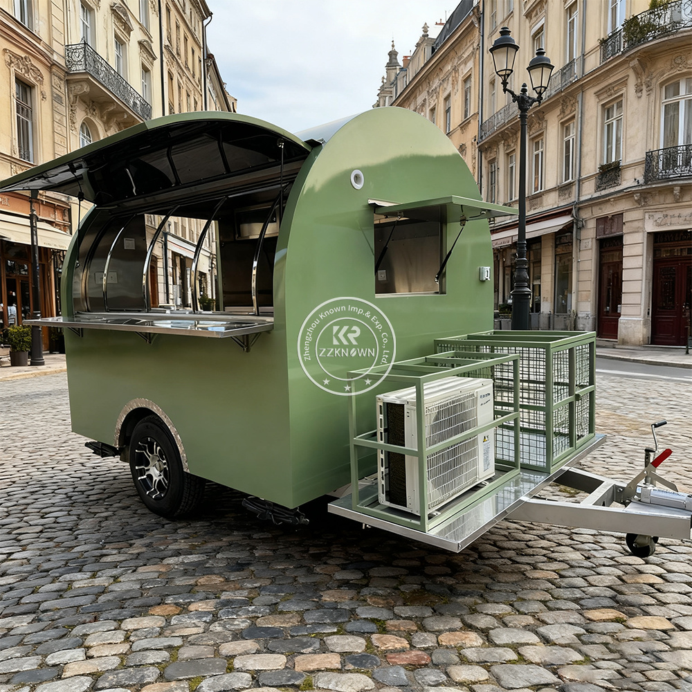 Luxury Mobile Food Truck Fully - огляд і ціна Hot Dog Vending Cart