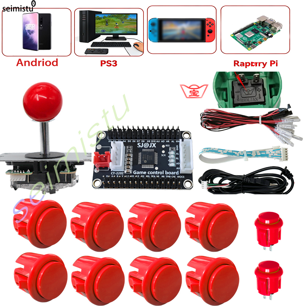 1 Player DIY Arcade USB Zero D - огляд і ціна Arcade Button Pcb