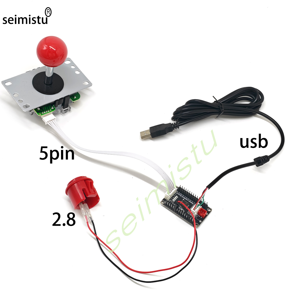 1 Player DIY Arcade USB Zero D - огляд і ціна Arcade Button Pcb