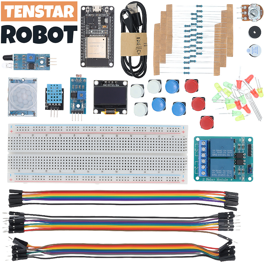 Basic Starter Kit for ESP32 ES - огляд і ціна Arduino Vending Machine Project