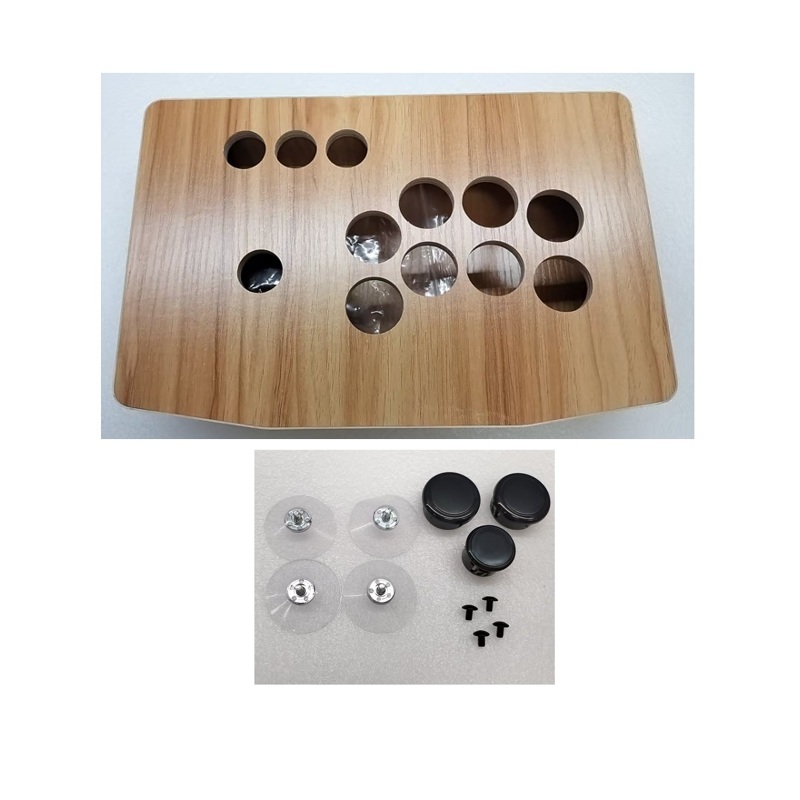 Empty Wooden Box for Arcade Ga - огляд і ціна Arcade Button Pcb