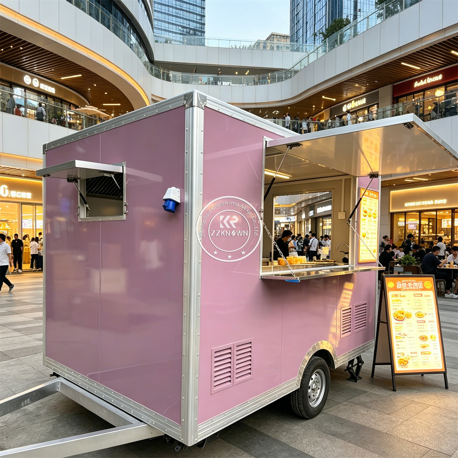 Concession Pizza Trailer Stree - огляд і ціна Hot Dog Vending Cart