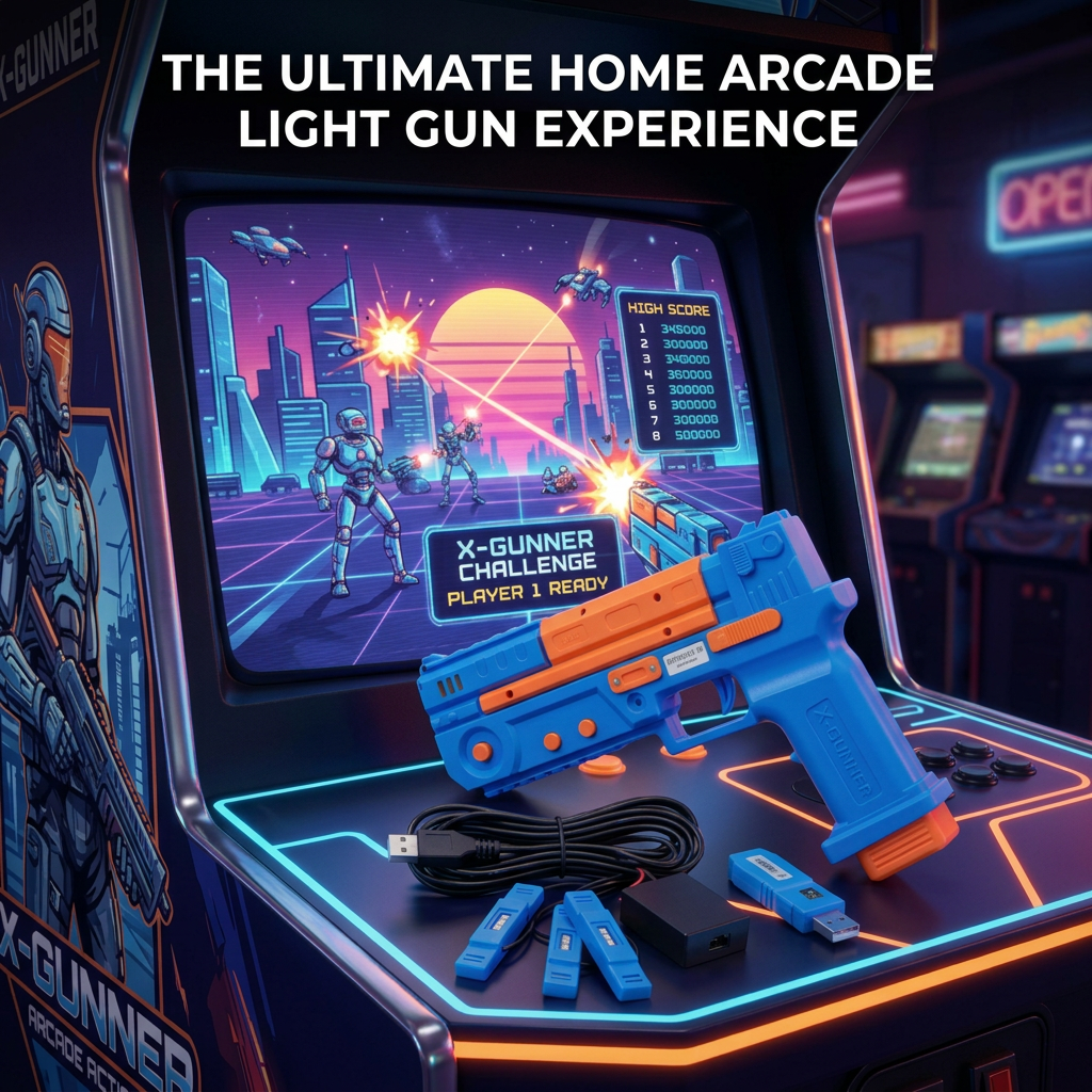2.4G Wireless Light Gun Contro - огляд і ціна Arcade X