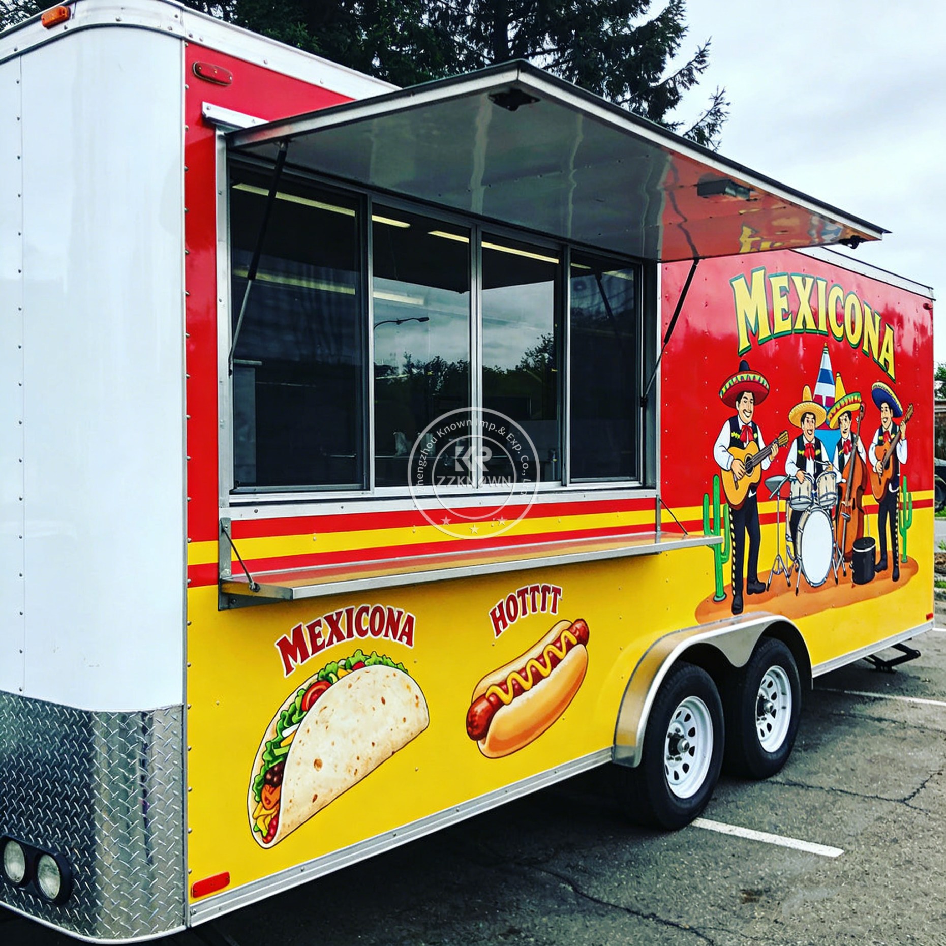 Customized Mobile Food Trailer - огляд і ціна Hot Dog Vending Cart