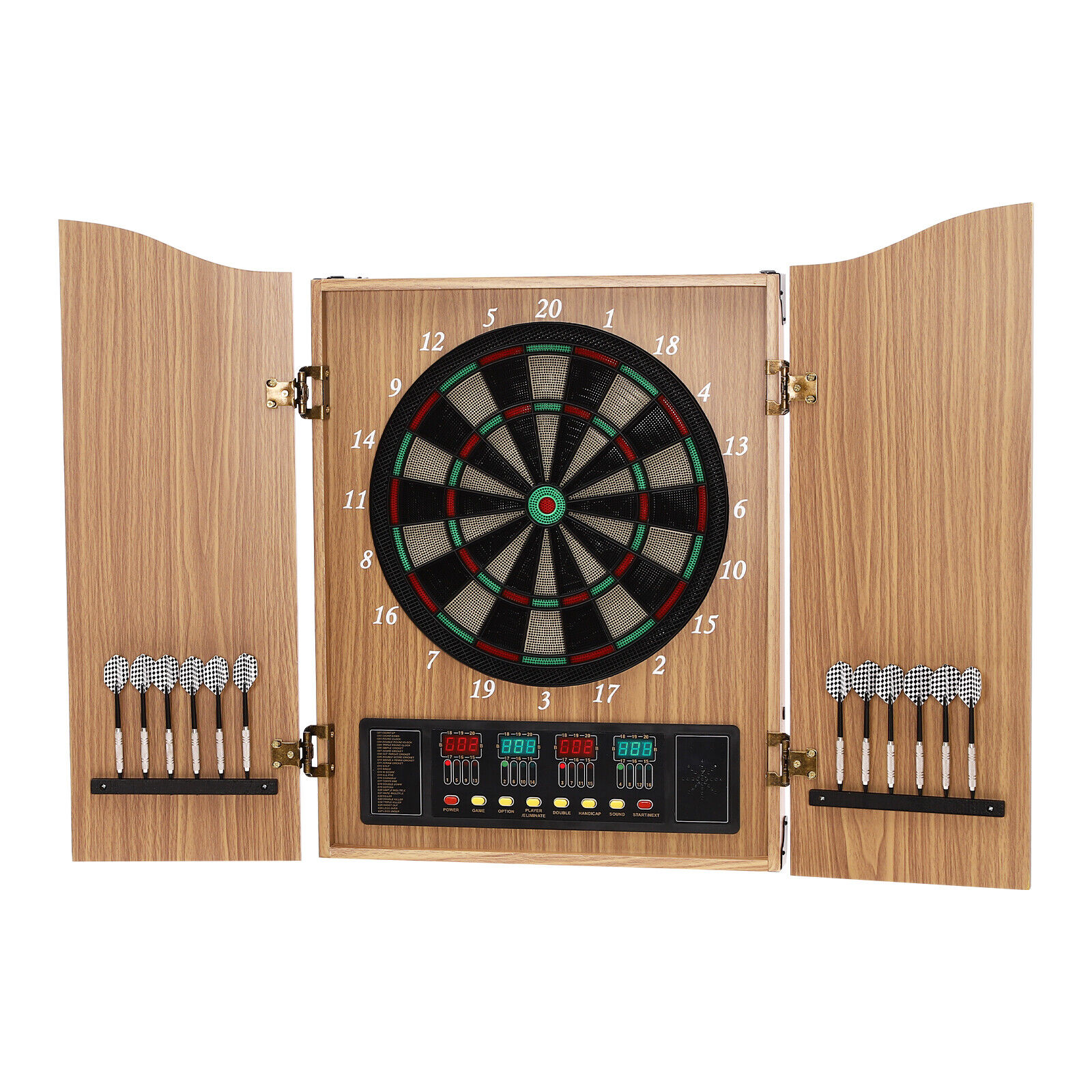 Take Aim Electronic Dart Machi - огляд і ціна Electronic Dartboard Cabinet