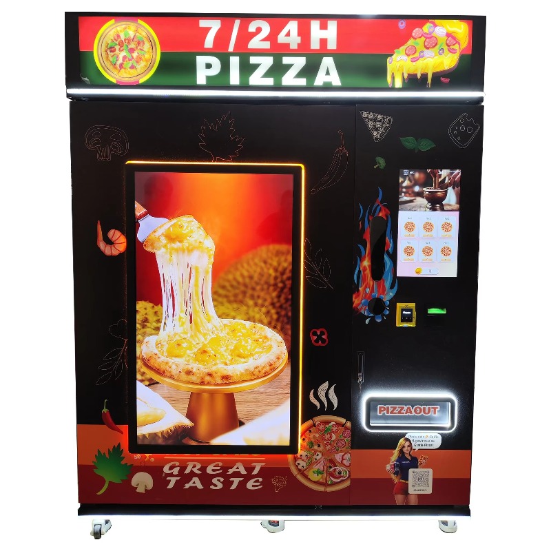 Custom Pizza Vending Machine S - огляд і ціна Vending Machine Qr Code