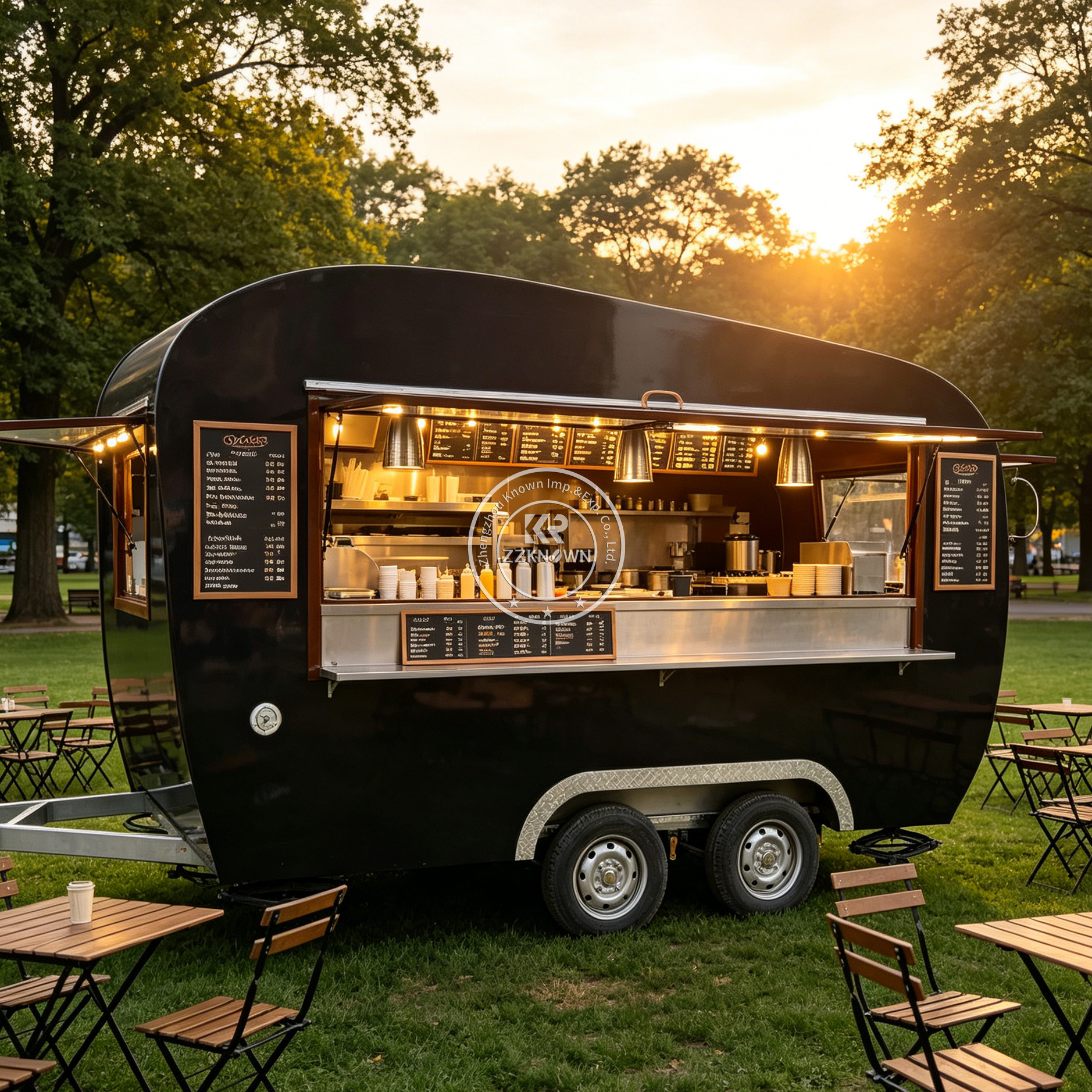 Custom Mobile Concession Food  - огляд і ціна Hot Dog Vending Cart