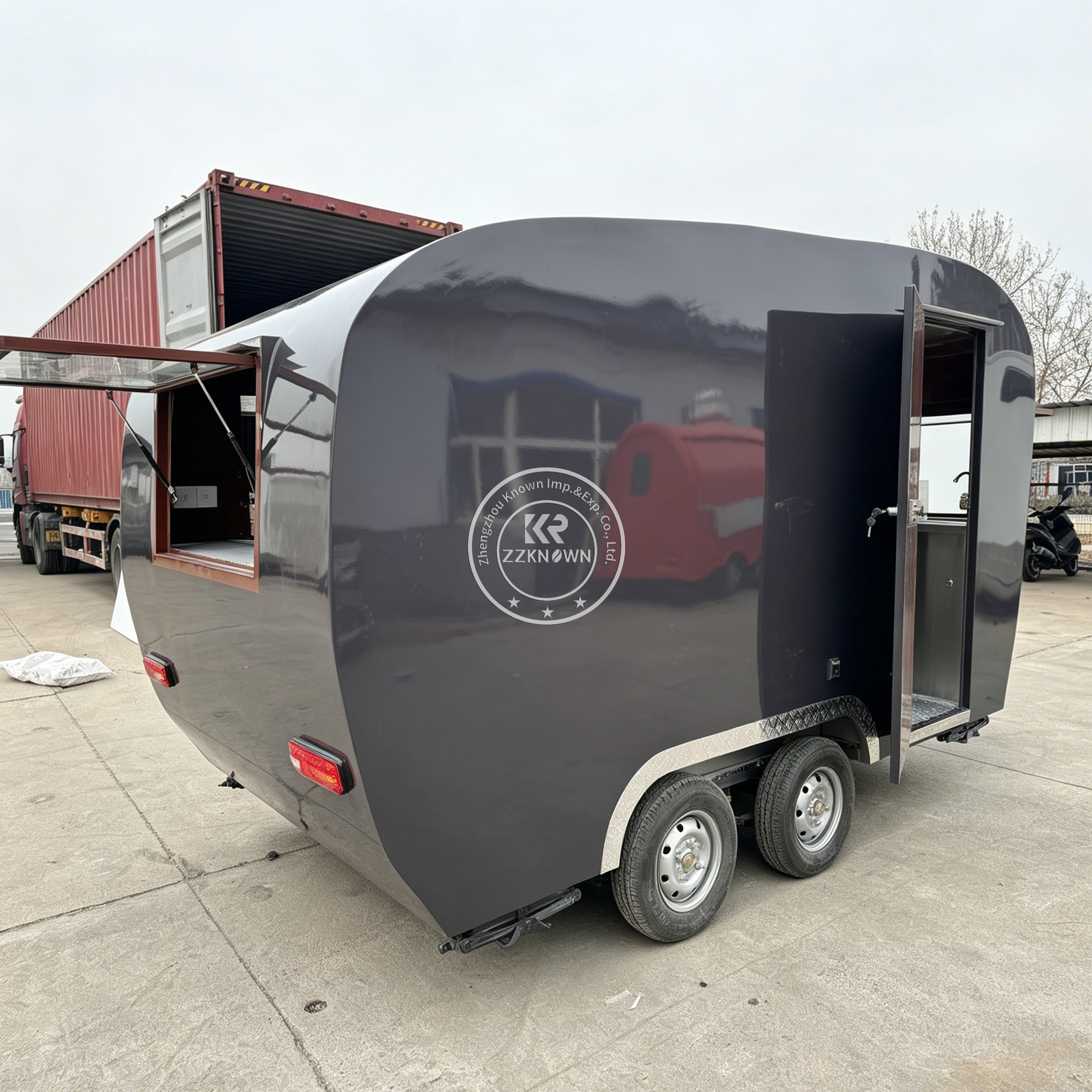 Custom Mobile Concession Food  - огляд і ціна Hot Dog Vending Cart