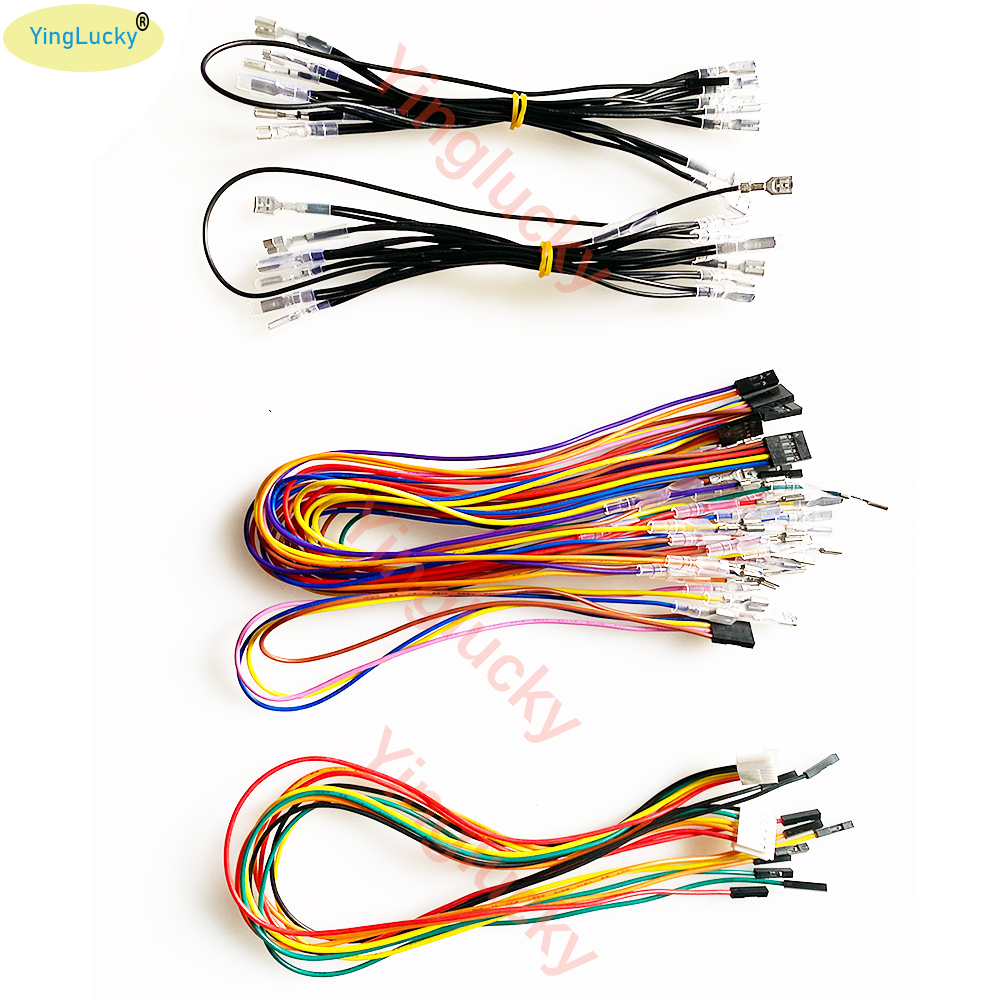 2 Players Xin Mo cable Joystic - огляд і ціна Arcade Button Pcb