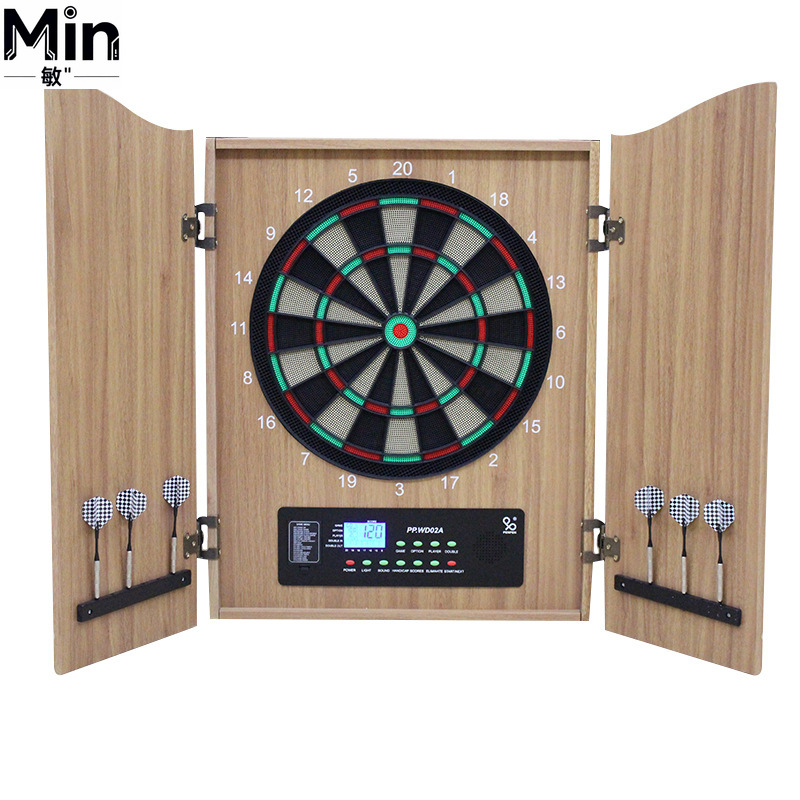 Luxury Wooden Electronic Dart  - огляд і ціна Electronic Dartboard Cabinet