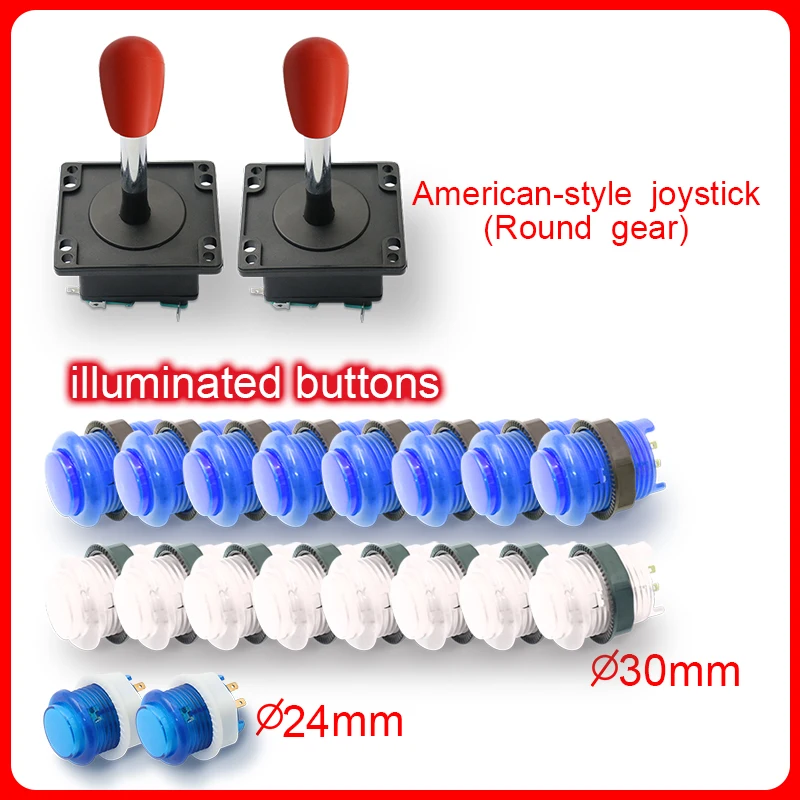 2025 with light 8 Way Adjustab - огляд і ціна Joystick Arcade Parts