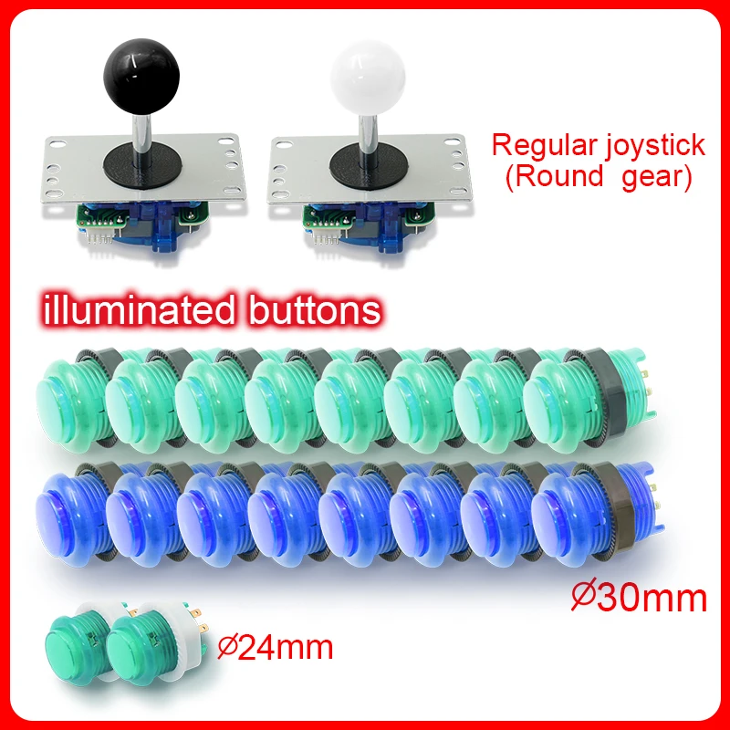 2025 with light 8 Way Adjustab - огляд і ціна Joystick Arcade Parts