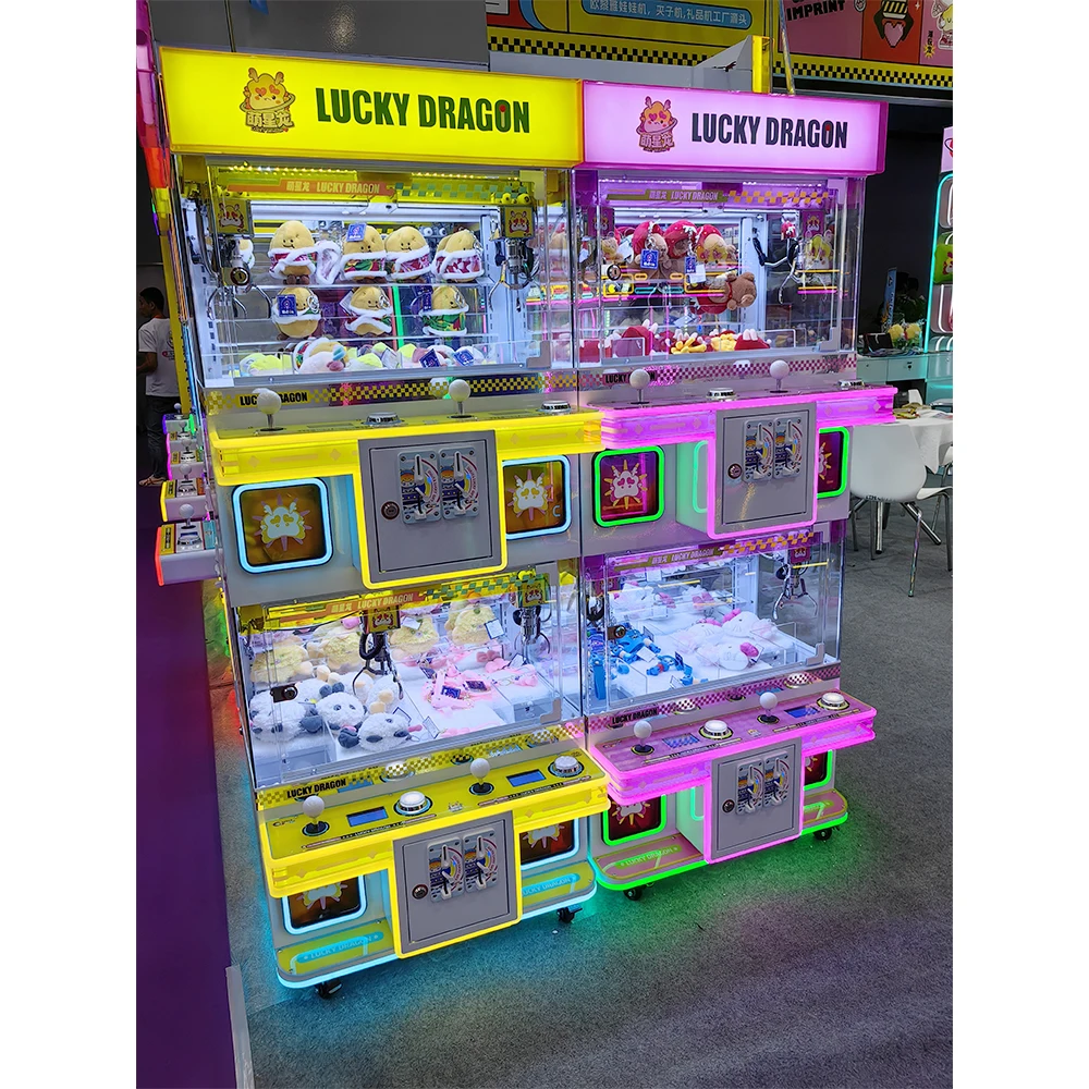 #New Colorful Claw Machine Luc - огляд і ціна Arcade Toy Vending Machine