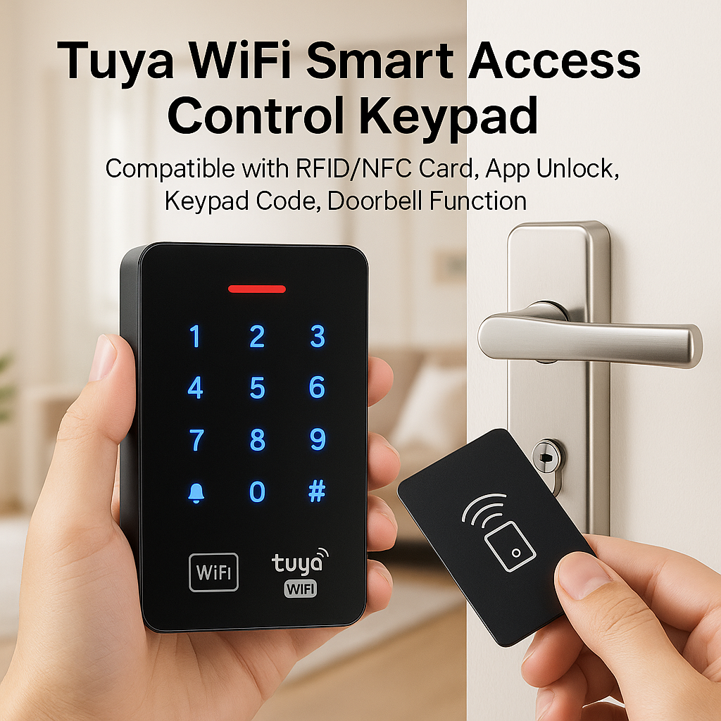 Tuya Wifi Door Access Control  - огляд і ціна Nfc Card Reader Vending