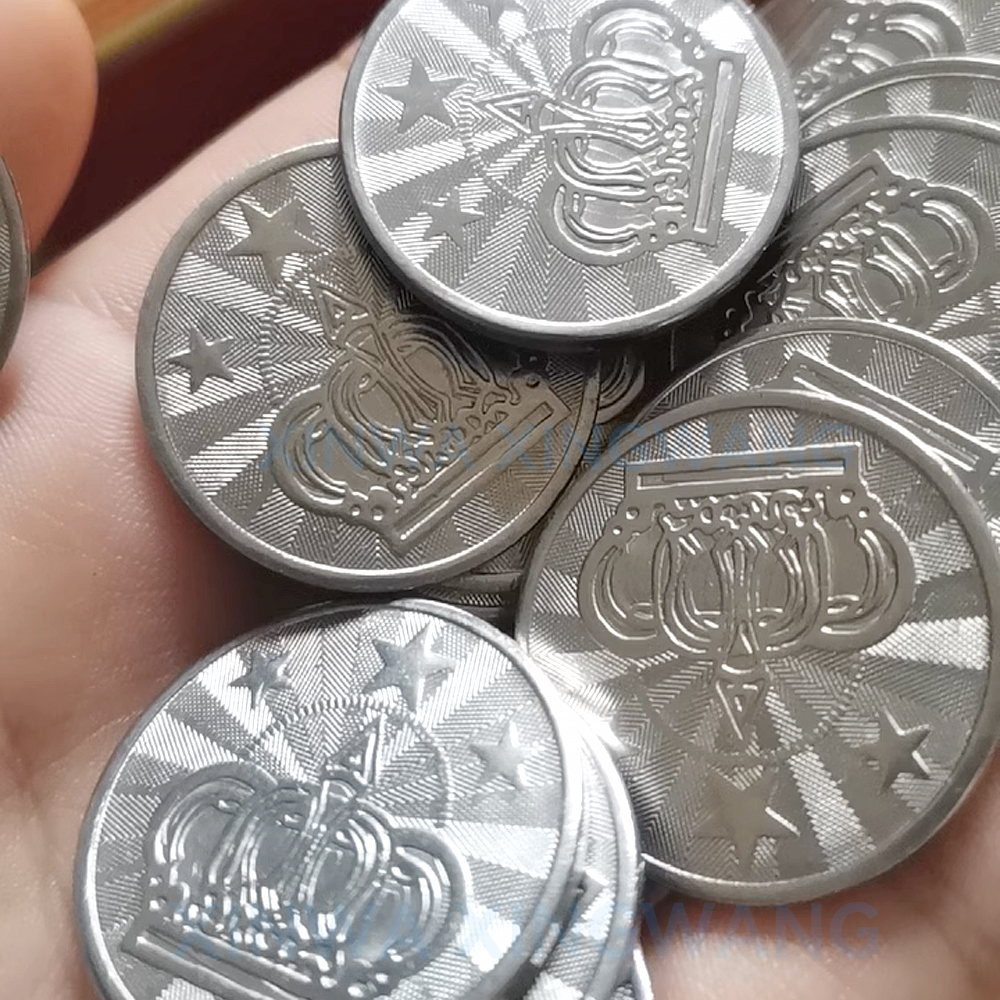 100PCS  Coins Tokens Stainless - огляд і ціна Arcade And Vending