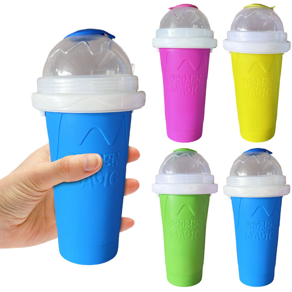 300ML Smoothies Squeeze Cup Qu - огляд і ціна Slushie Machine Vending