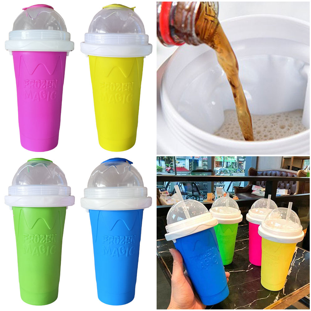 300ML Smoothies Squeeze Cup Qu - огляд і ціна Slushie Machine Vending