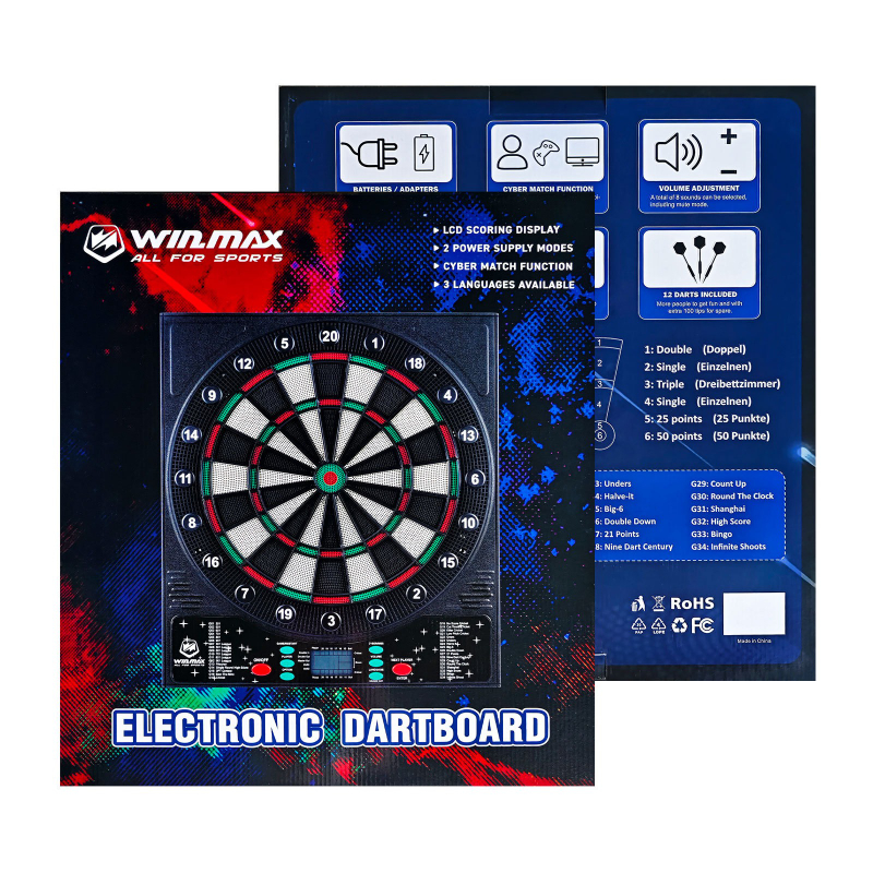 Electronic Dart Board LED Elec - огляд і ціна Electronic Dartboard Cabinet