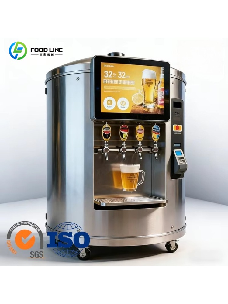 Self-Service Metal Beer Vendin - огляд і ціна Vending Machine Qr Code