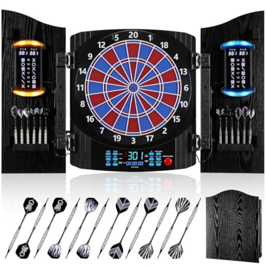 Electronic Dart Board, Electri - огляд і ціна Electronic Dartboard Cabinet