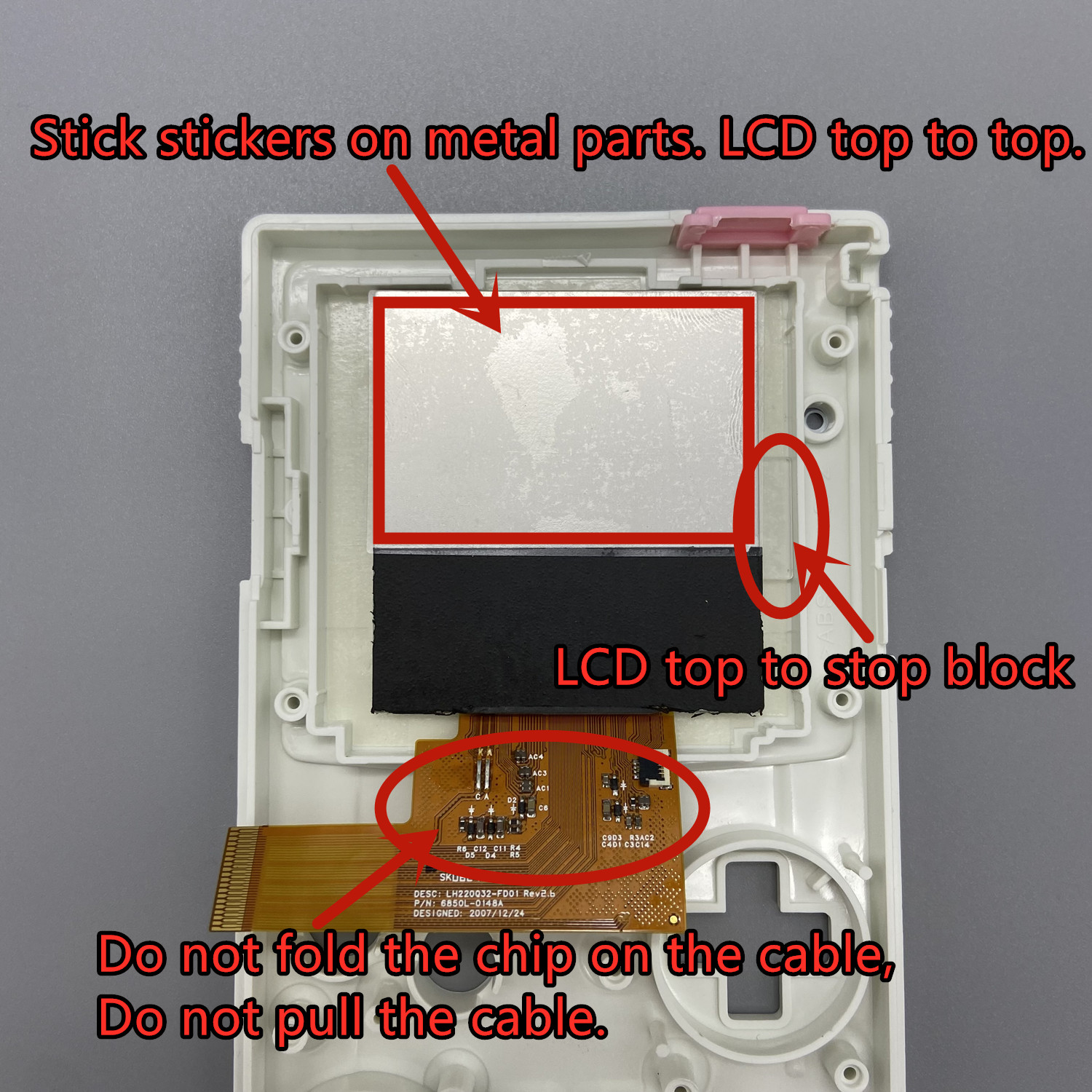 2.2 inches GBC LCD High bright - огляд і ціна Lcd Screen Arcade