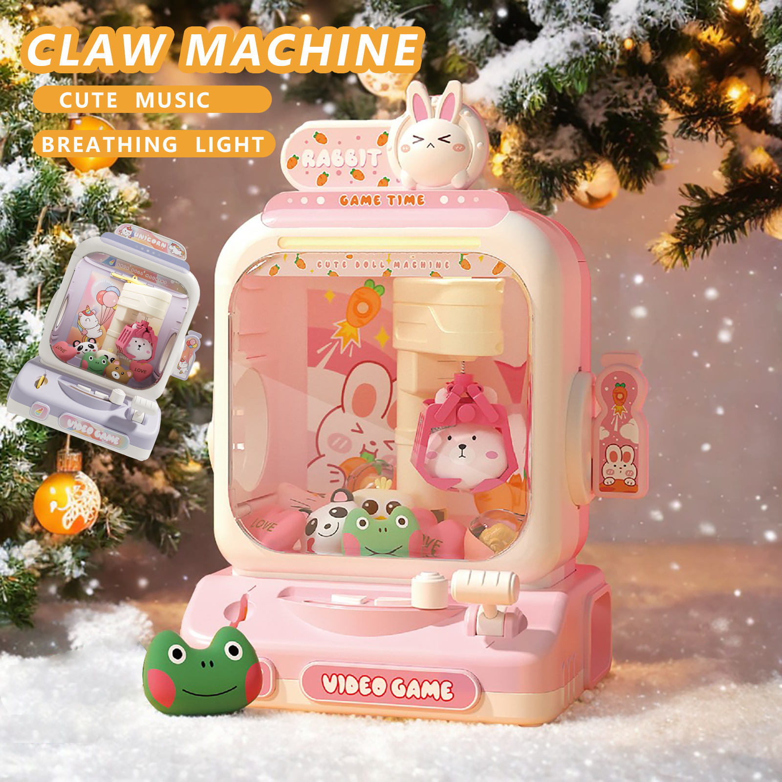 New Mini Claw Machine Rabbit   - огляд і ціна Claw Crane Machine