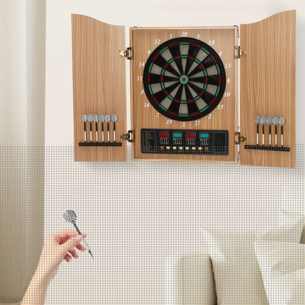 Take Aim Electronic Dart Machi - огляд і ціна Electronic Dartboard Cabinet