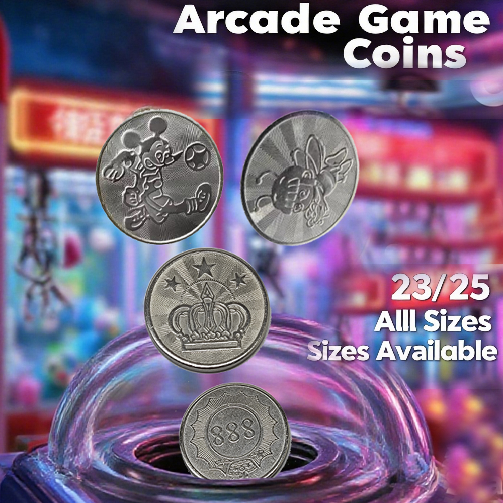 100pcs Stainless Steel 23/24/2 - огляд і ціна Arcade Toy Vending Machine