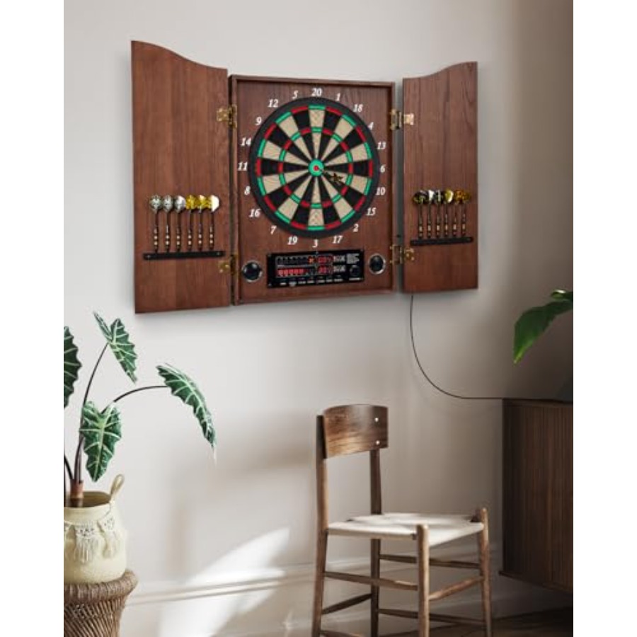 Electronic Dart Board, Decorat - огляд і ціна Electronic Dartboard Cabinet