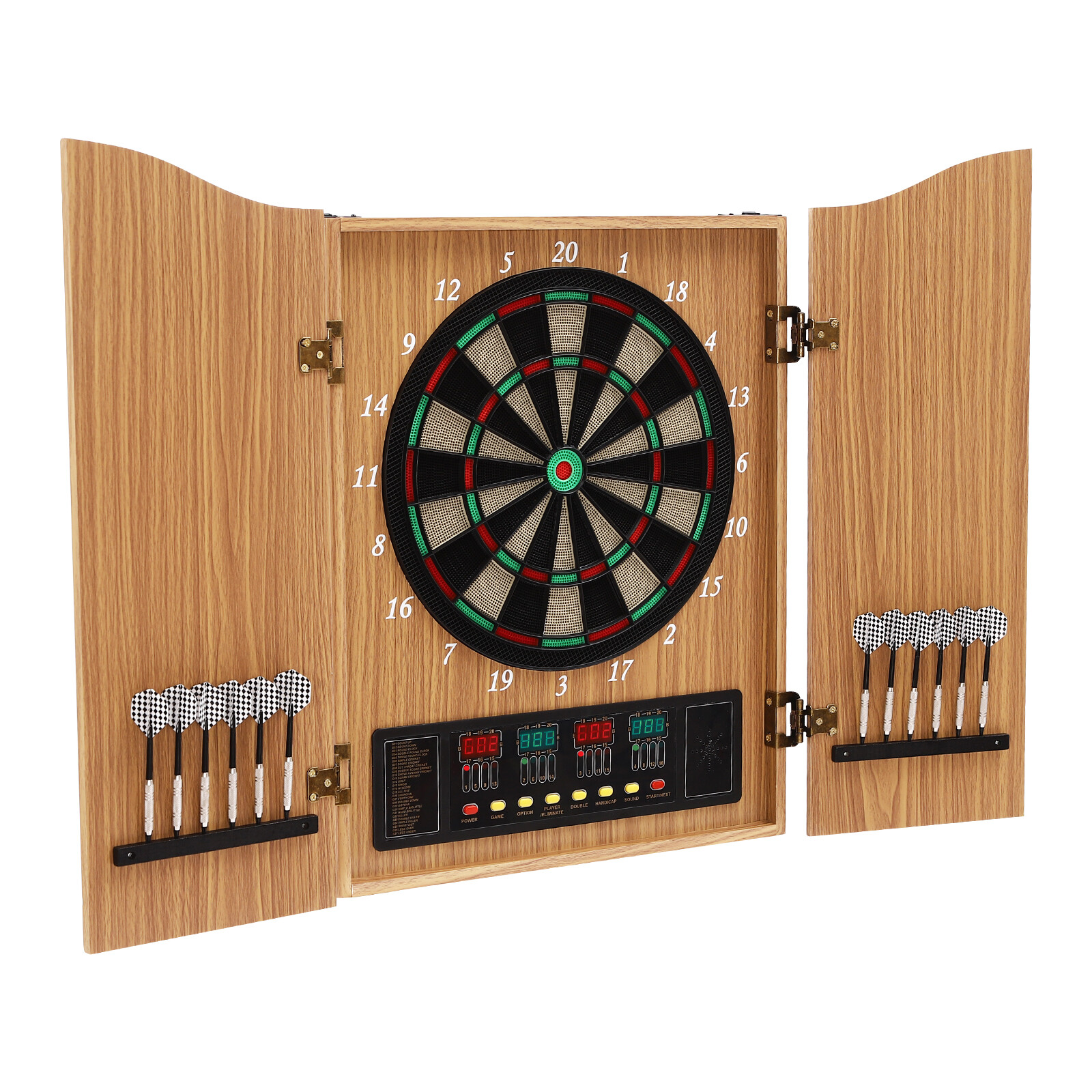 Take Aim Electronic Dart Machi - огляд і ціна Electronic Dartboard Cabinet