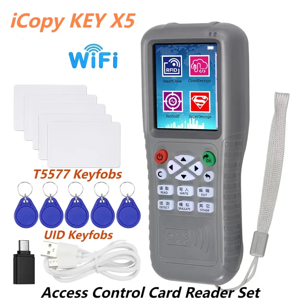 WiFi RFID Copier Duplicator NF - огляд і ціна Nfc Card Reader Vending