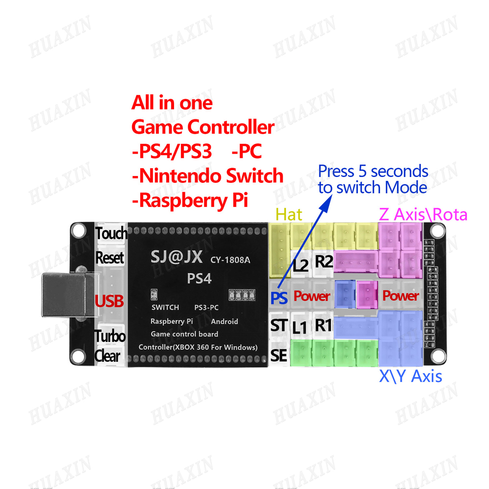 Arcade Game USB Zero Delay Joy - огляд і ціна Arcade Button Pcb