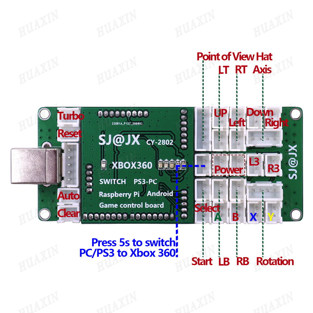 Arcade Game USB Zero Delay Joy - огляд і ціна Arcade Button Pcb