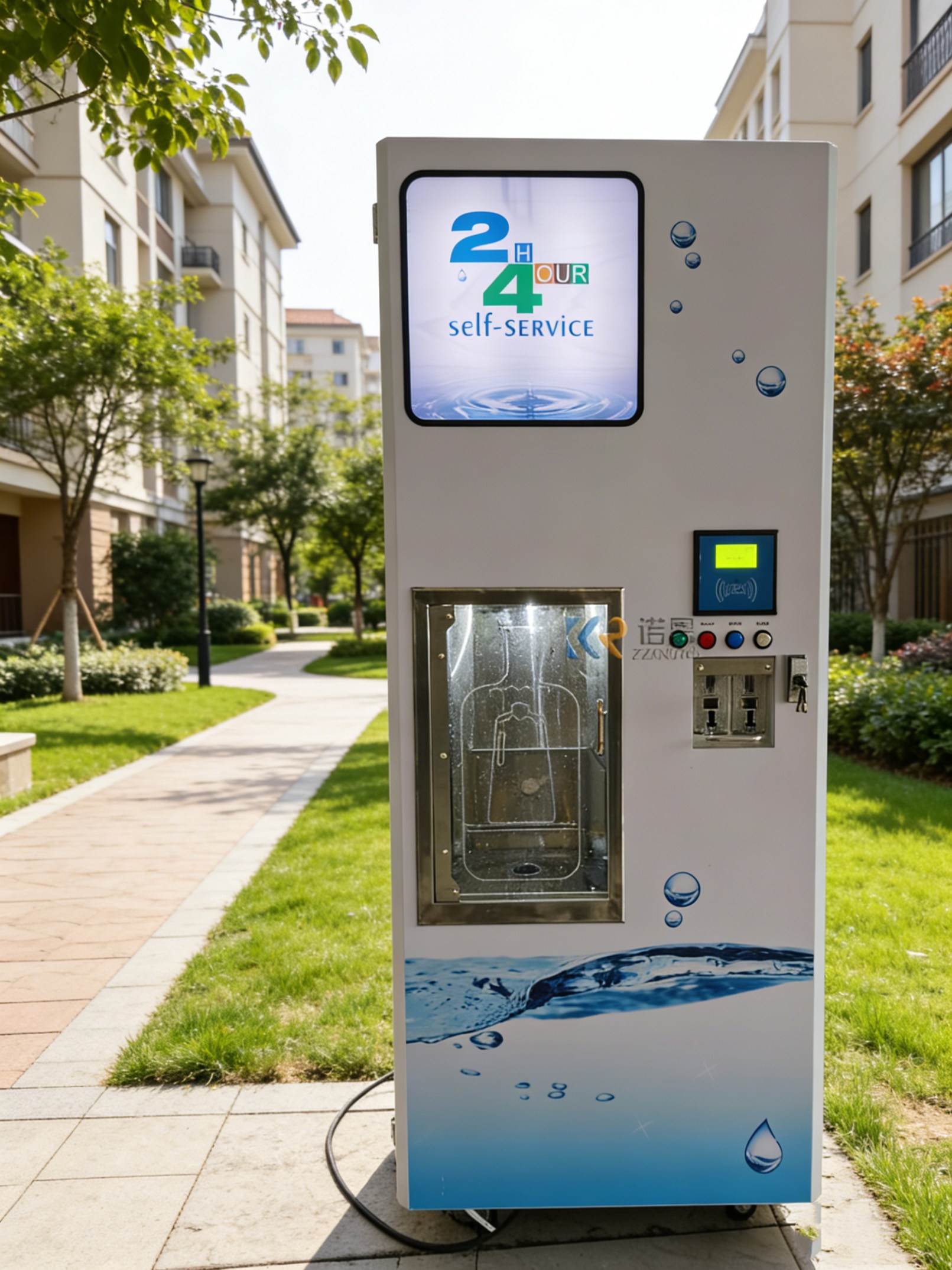 Commercial Fully Automatic Ice - огляд і ціна Commercial Vending Machine