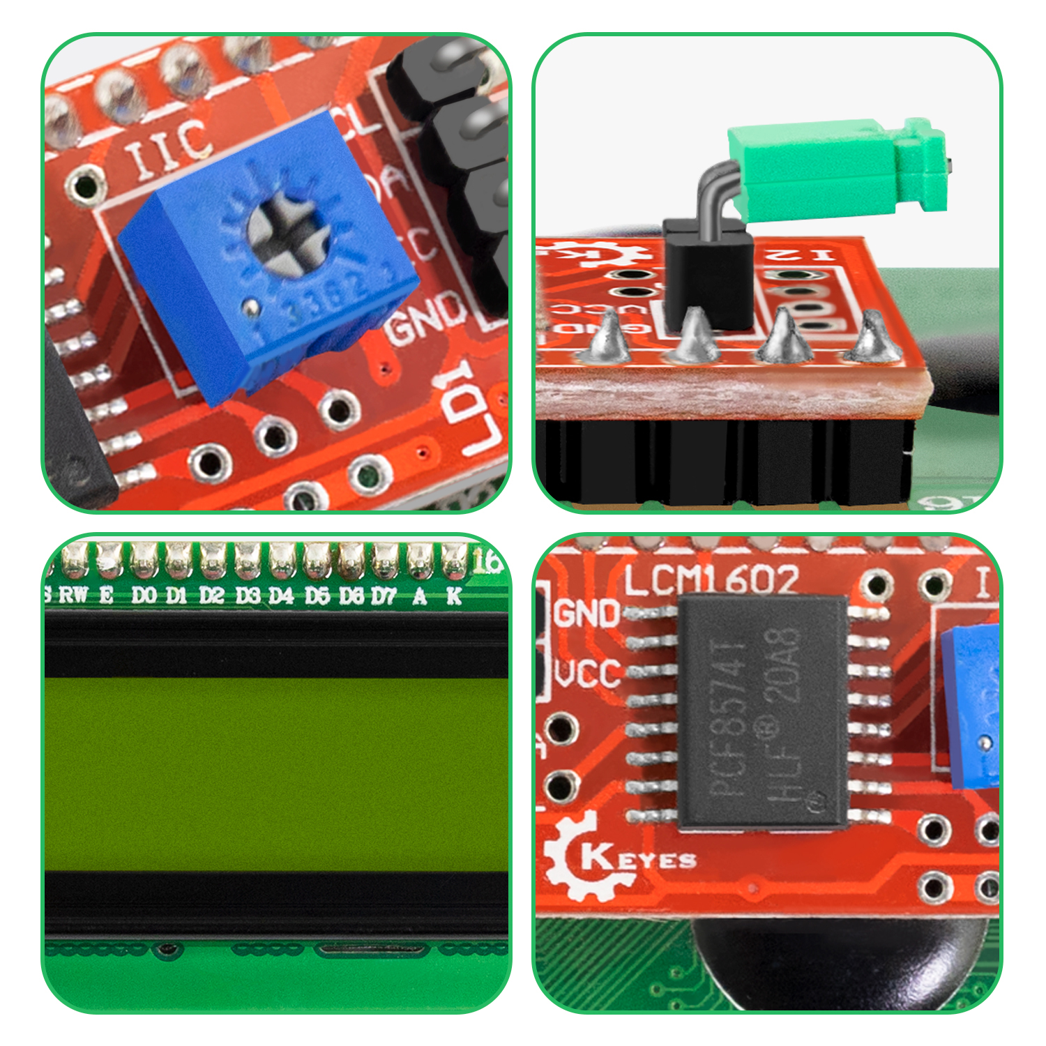 KEYES DC 3.3V LCD1602+I2C Modu - огляд і ціна Arduino Vending Machine Project